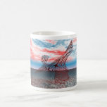 Taza roja del bailarín