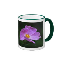Taza rosada de plata
