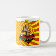 Taza sagrada del corazón