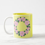 Taza salvaje de los rosas
