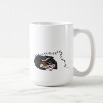 Taza simple del "eeeeeeeeee" del perro tazas