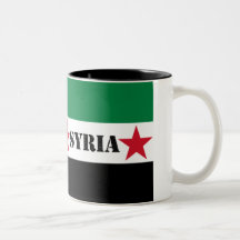 Taza siria de la revolución