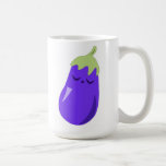 Taza soñolienta de la berenjena del bebé tazas
