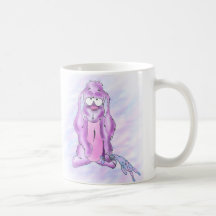 Taza soñolienta del conejito