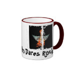 Taza sucia del campanero de 3 cajas