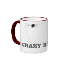 Taza sucia del campanero de la frontera