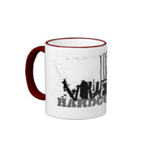 Taza sucia del campanero de la frontera
