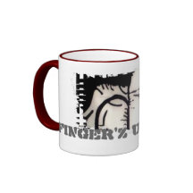 Taza sucia del campanero de la frontera