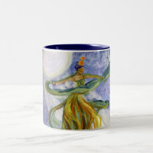 Taza/taza - arte de la fantasía - majestad del cla