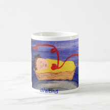 Taza/taza - arte del tema de la adopción - el espe