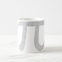 Taza/taza del "pi"