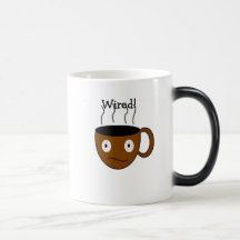 Taza termosensible - atada con alambre