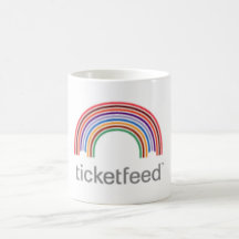 taza ticketfeed del arco iris