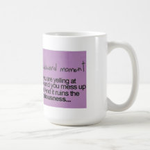 Taza torpe del momento