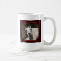Taza traviesa de la cabra de la niñera