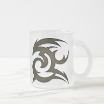 Taza tribal de la ráfaga