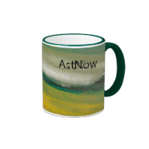 Taza verde de ArtNow