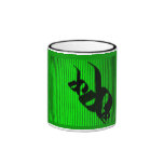 taza verde de k