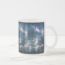 Taza vibrante del cielo