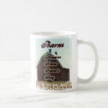Taza vieja del abrazo del granero del tejado de Ga