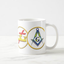 Taza y stein del rito de York