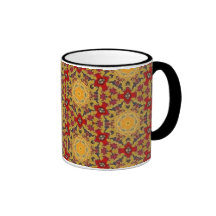 Tazas de café multicoloras del modelo