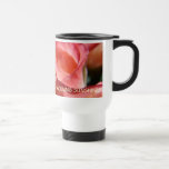Tazas de café rosadas COLOR DE ROSA del viaje de l
