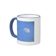 Tazas de la "luna y del avión"