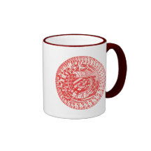Tazas de los bastones de caramelo de la bola de la