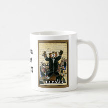 Tazas del conductor/del director musical