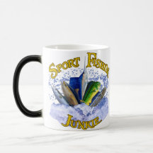 Tazas del drogadicto de Fishin del deporte