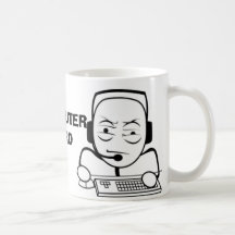 Tazas del meme del Internet del empollón del orden