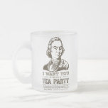 Tazas del personalizable de la fiesta del té de Sa