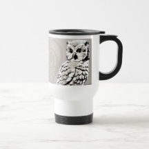 Tazas del viaje del arte del búho