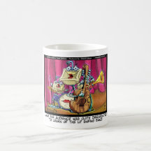 Tazas divertidas de hundimiento de las camisetas d