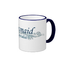 Tazas nupciales del fiesta de la dama de honor