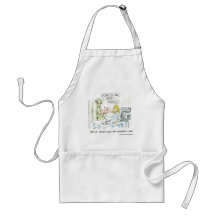 Tazas y regalos divertidos de las camisetas de las delantales
