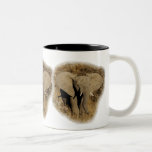 Tazas y tazas del safari del bebé del elefante