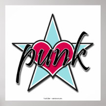 {TBA} Poster punky de la estrella de la firma