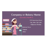 {TBA} Tarjeta de visita de la panadería/de la tien tarjetas de negocio