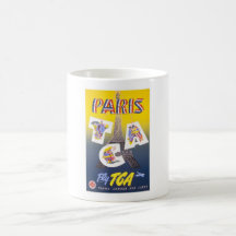 TCA de la mosca de París Taza De Café