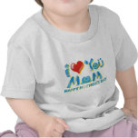 Te amo camisetas de la mamá