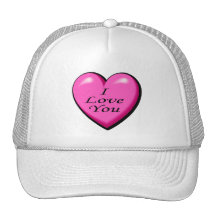 Te amo (corazón rosado) gorro