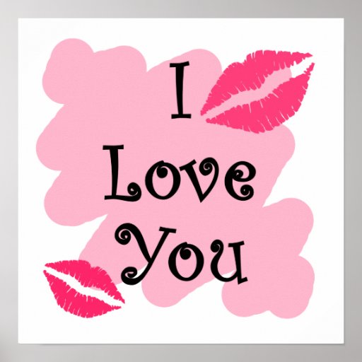 Te amo impresiones
