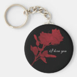 Te amo - llavero de los rosas rojos