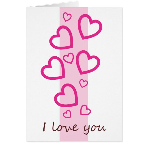Te amo tarjeta