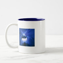 Té azul de Ordhid Taza De Café