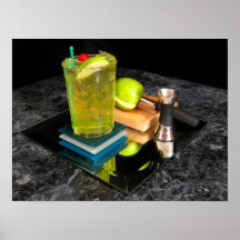 Té de la isla de Apple Posters