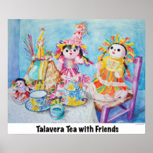 Té de Talavera con los amigos Poster