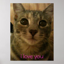 te quiero poster